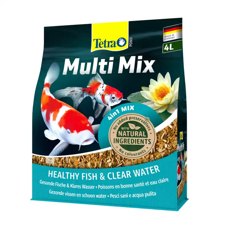 Tetra Pond Multi Mix 4,0 Liter -Futtermischung- Markenware
